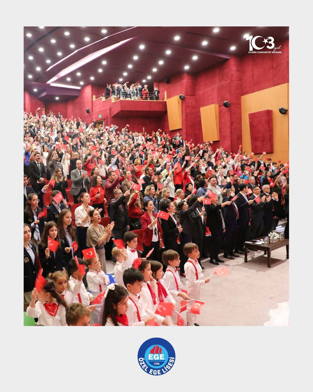 29 Ekim Cumhuriyet Bayramı Kutlama Töreni