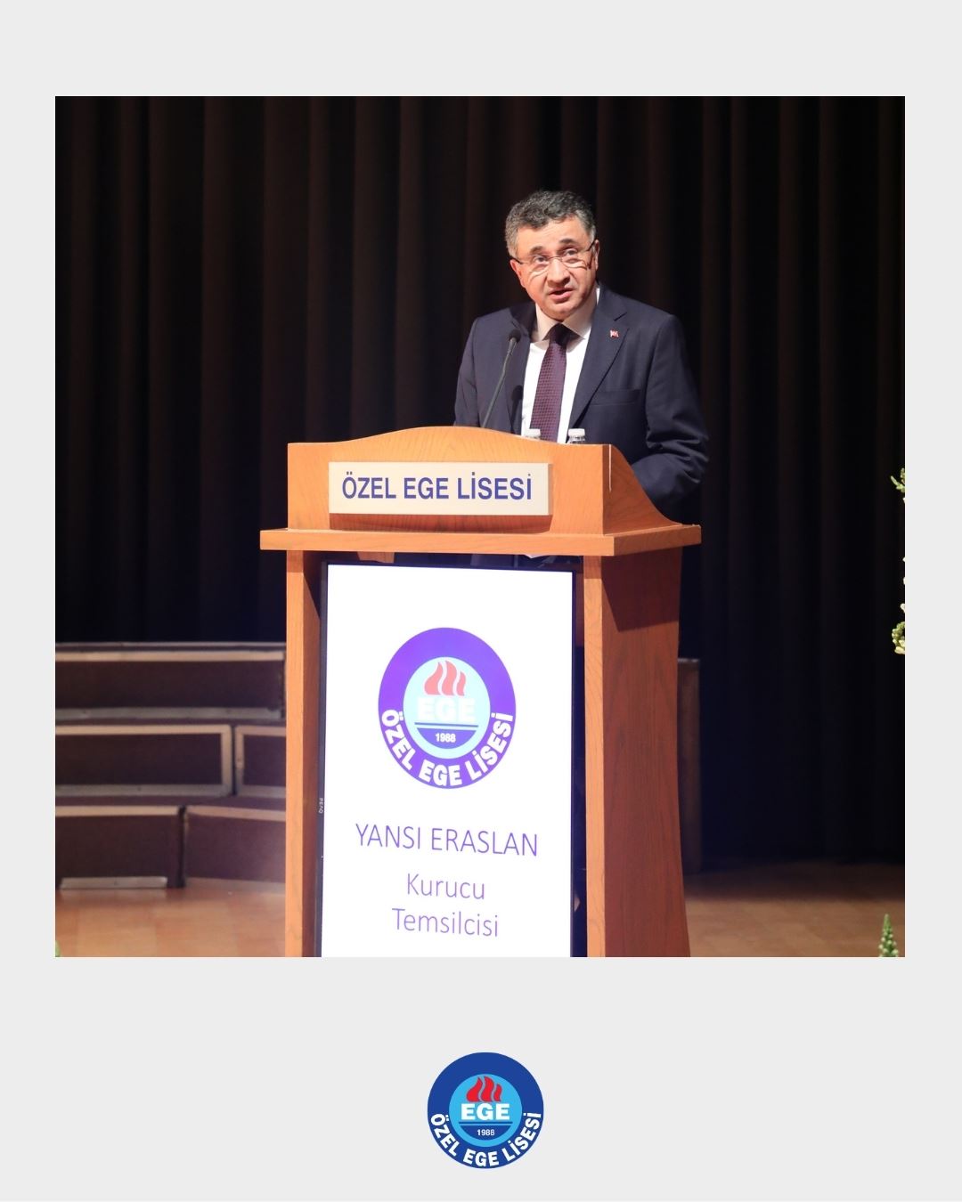 Özel Ege Lisesi 35. Dönem Kep Giyme ve Diploma Tör