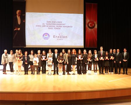23. “Günaydın Edebiyat” Öykü, Şiir ve Masal Yazma Yarışması Ödül Töreni