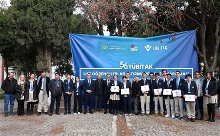 56. TÜBİTAK Lise Öğrencileri Araştırma Projeleri Yarışması'nda Özel Ege Başarısı