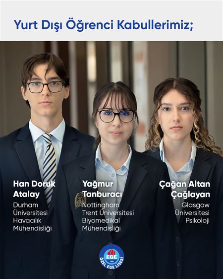 Yurt Dışı Üniversite Kabullerimiz